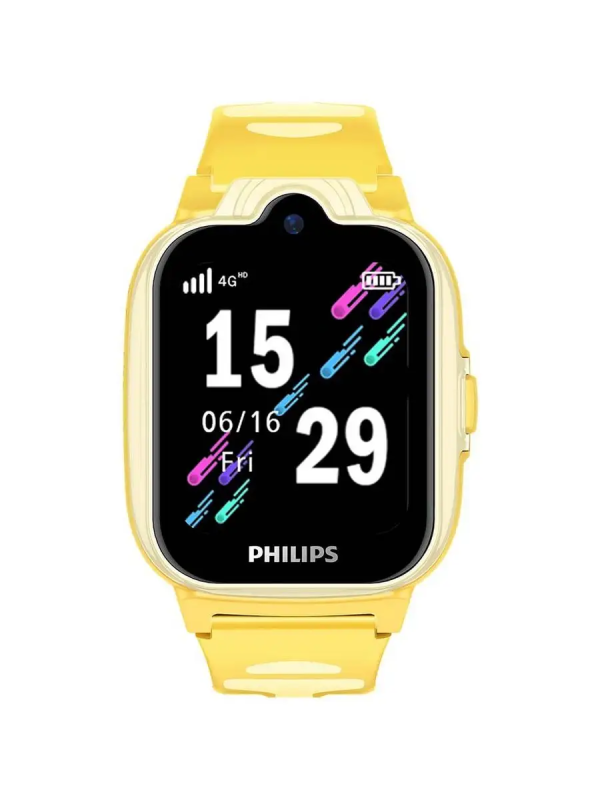 Смарт-часы Philips W6610 желтый